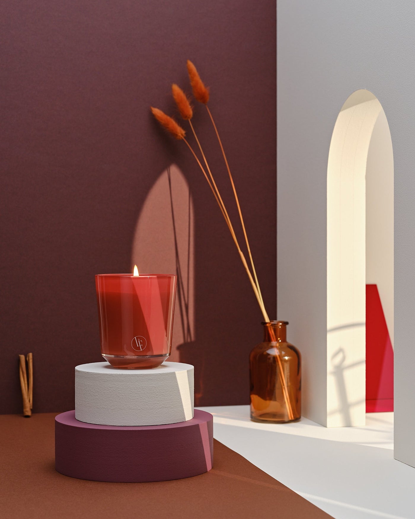 Amber Tan Scented Candle