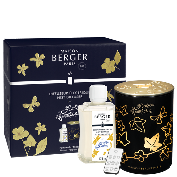 Lolita Lempicka Set | Satin Metal Electric diffuser | Maison Berger ...