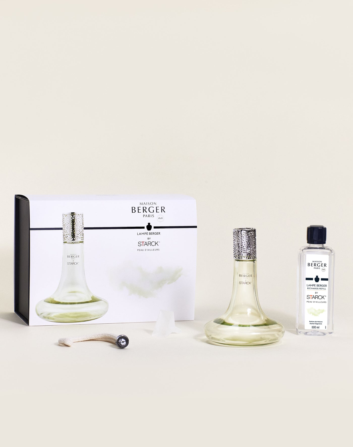 Starck Green Lamp Gift Set with Peau D’Ailleurs