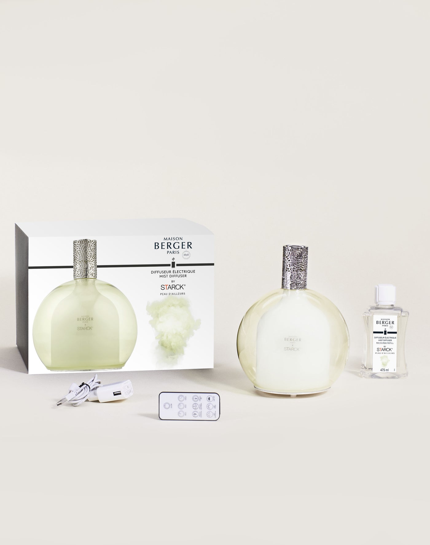 Starck Green Mist Diffuser Set with Peau d’Ailleurs