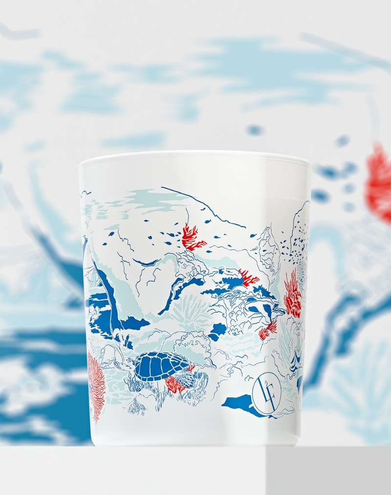Coral Garden Scented Candle