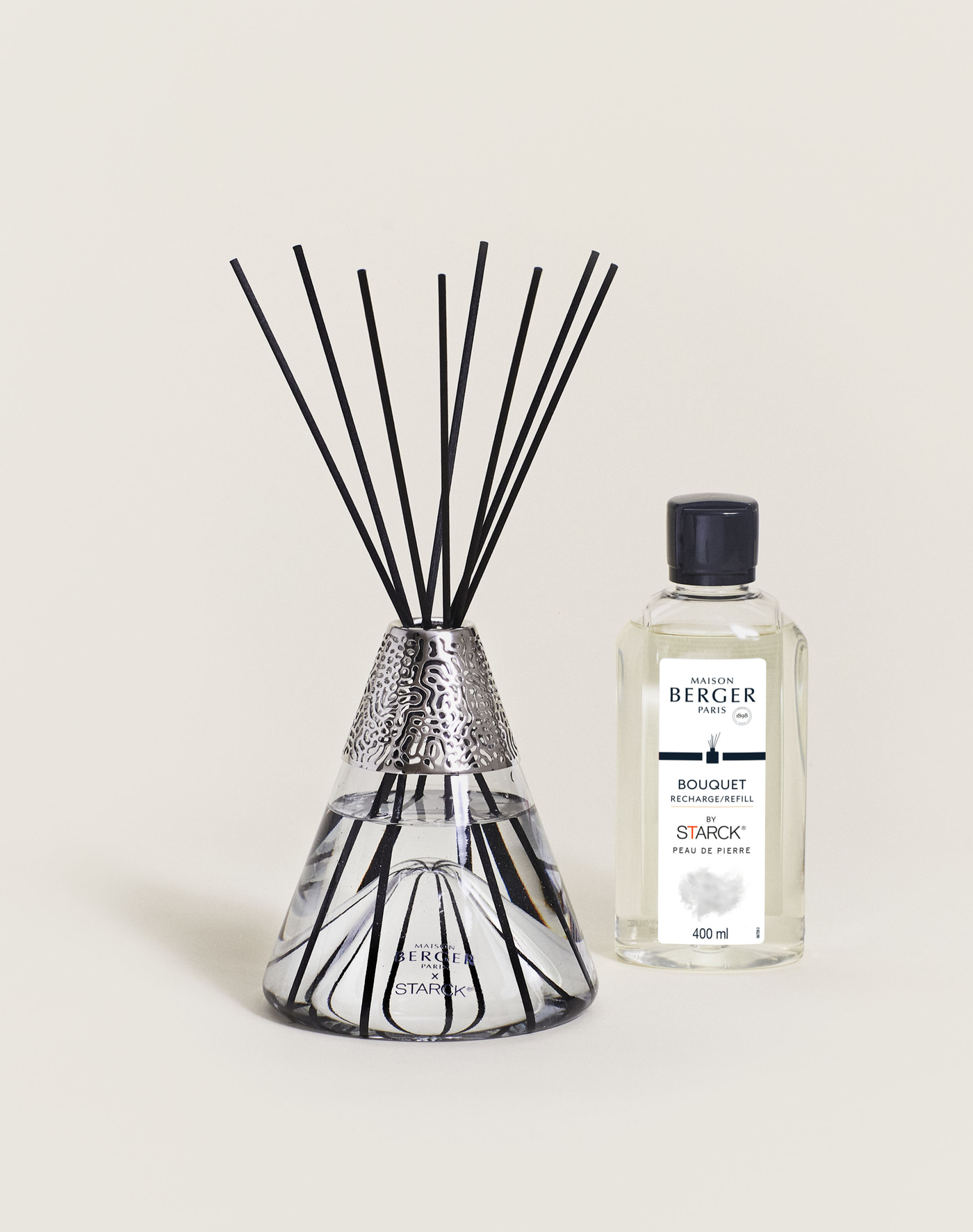 Starck Grey with Peau de Pierre Scented Bouquet