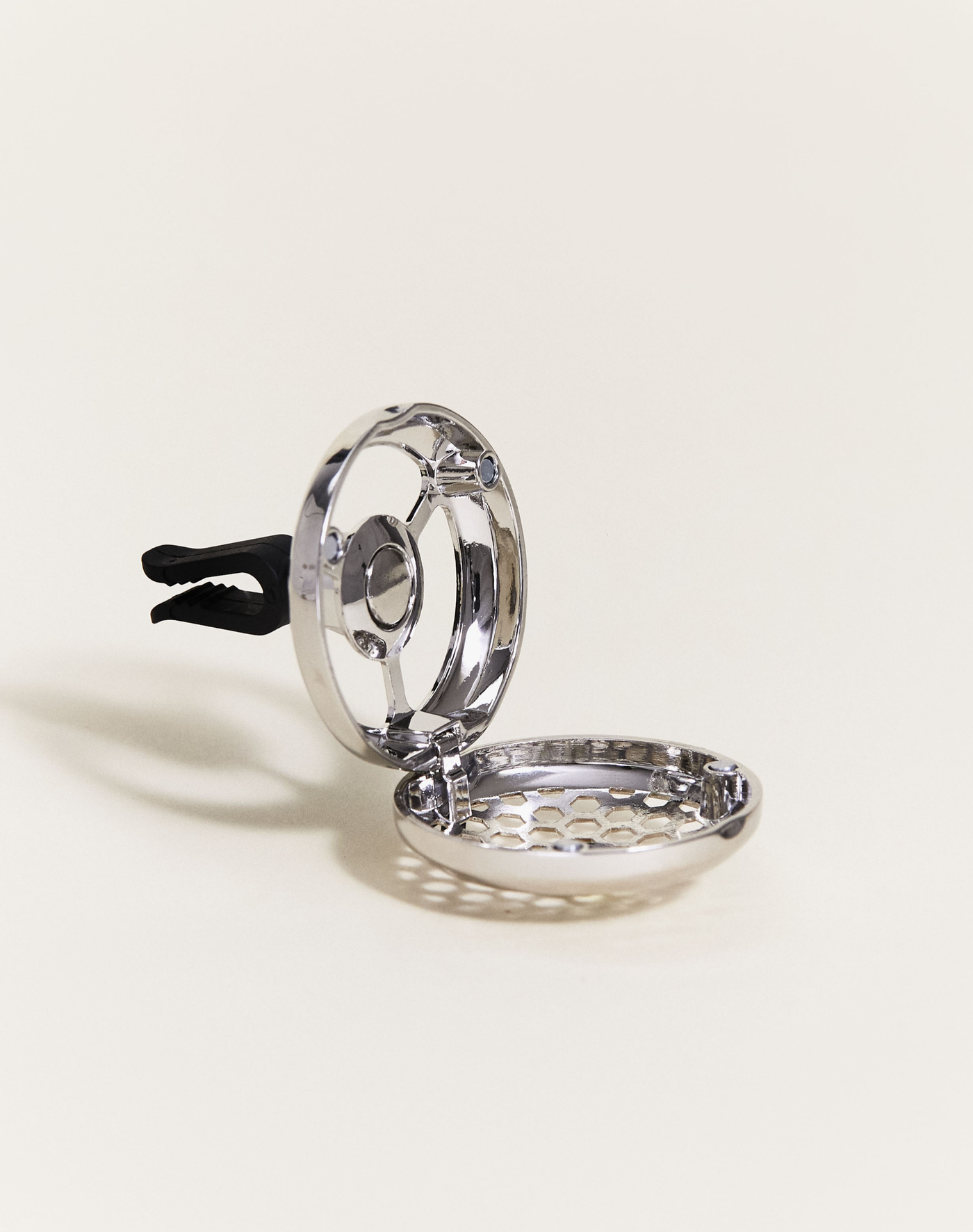 Chrome Honey Comb Car Diffuser Vent Clip