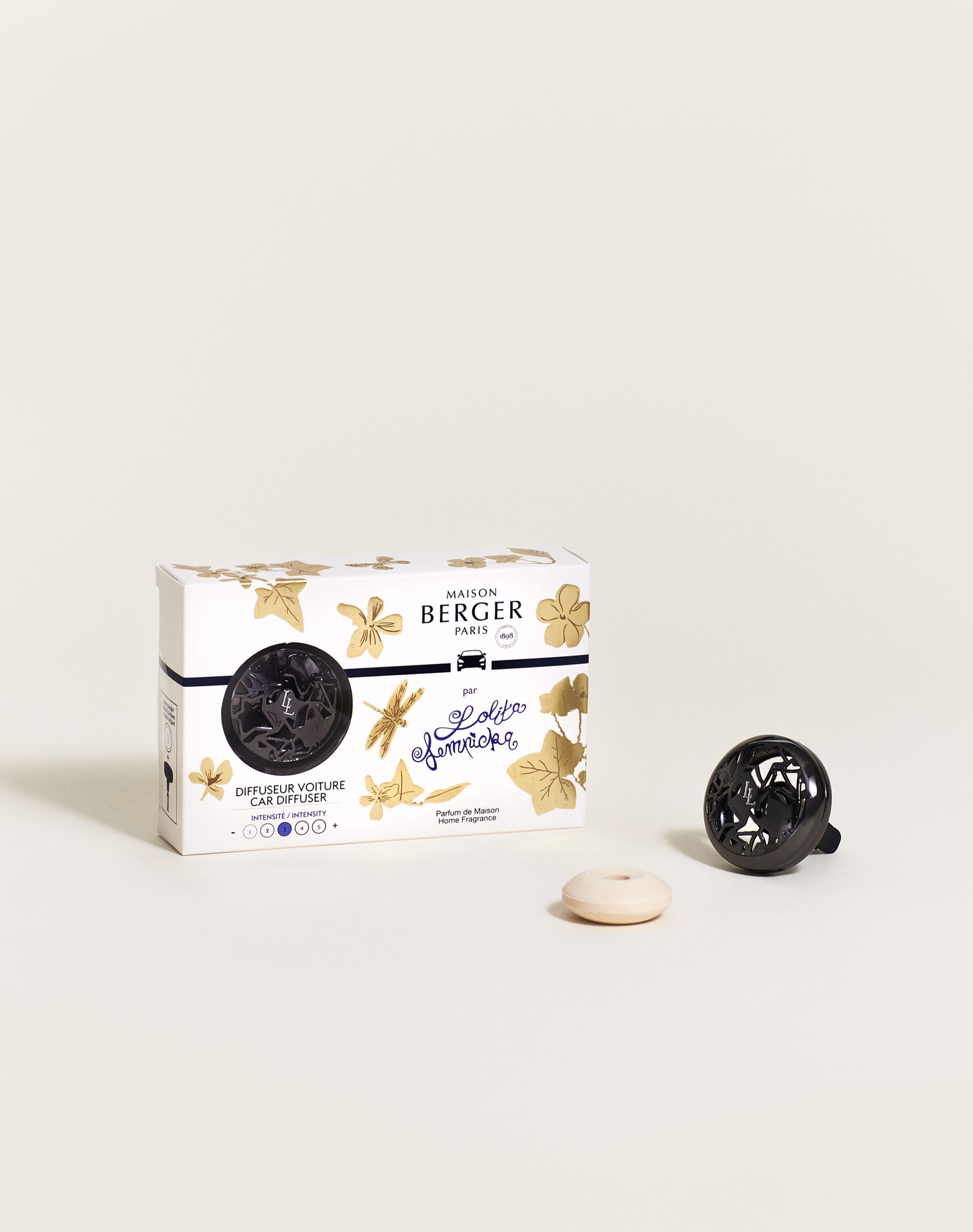 Lolita Lempicka Car Diffuser - Dark Grey