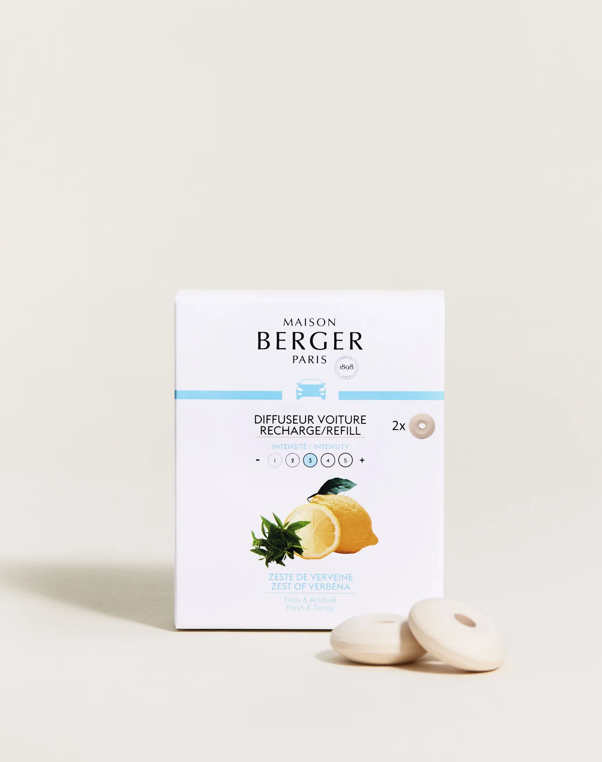 Zest Of Verbena Car Diffuser Refill