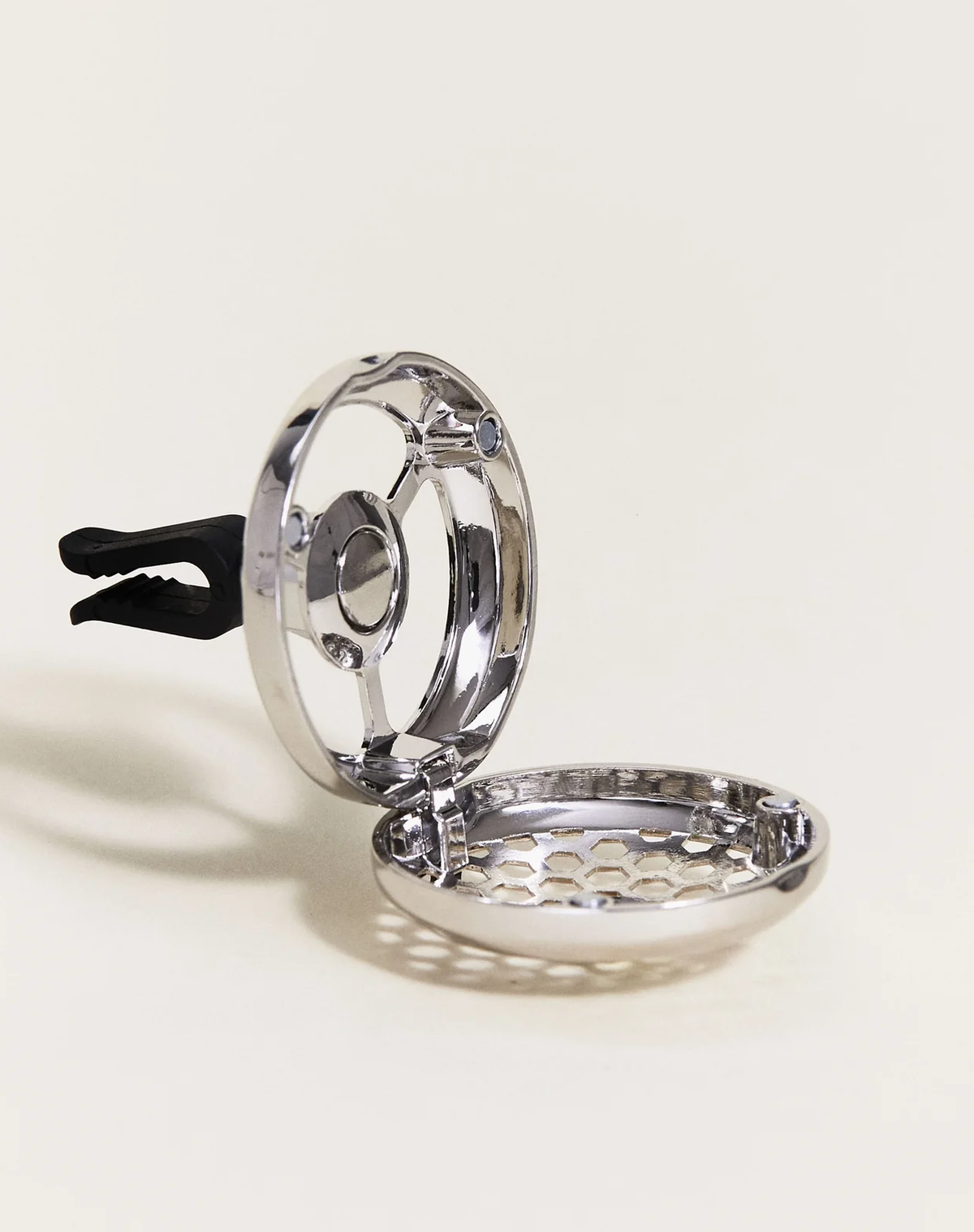 Chrome Honey Comb Car Diffuser Vent Clip