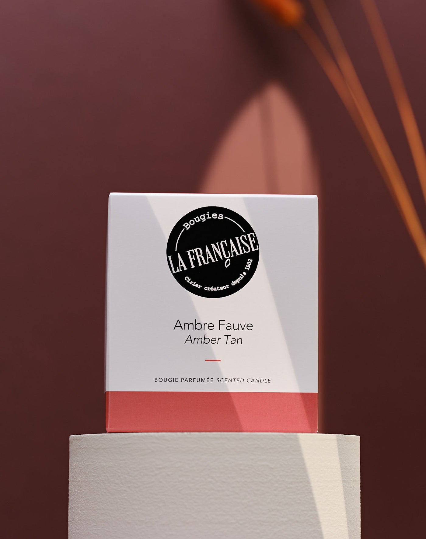 Amber Tan Scented Candle