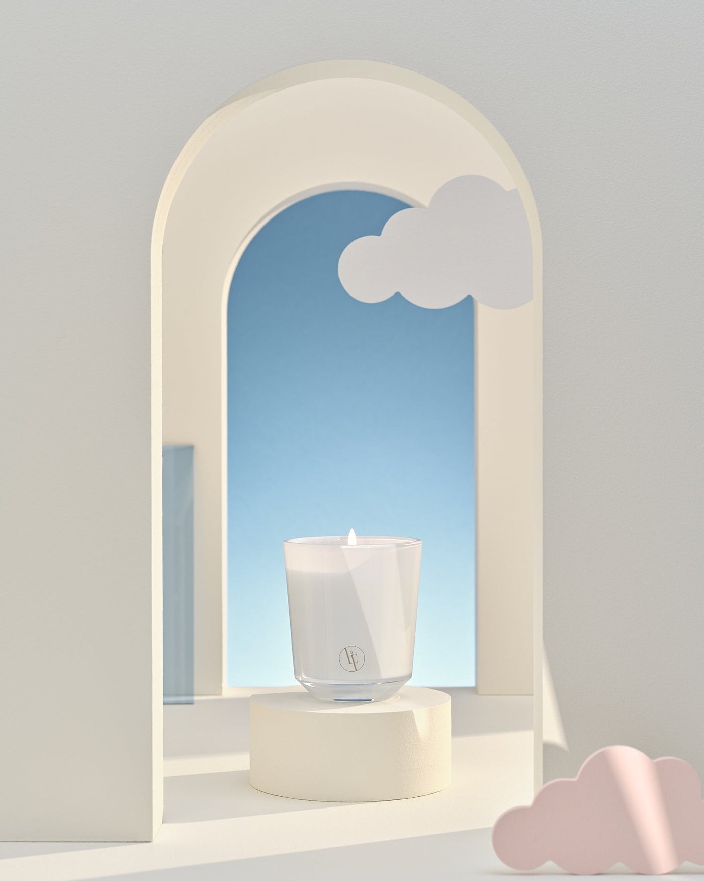 Cloudy Musk Scented Candle