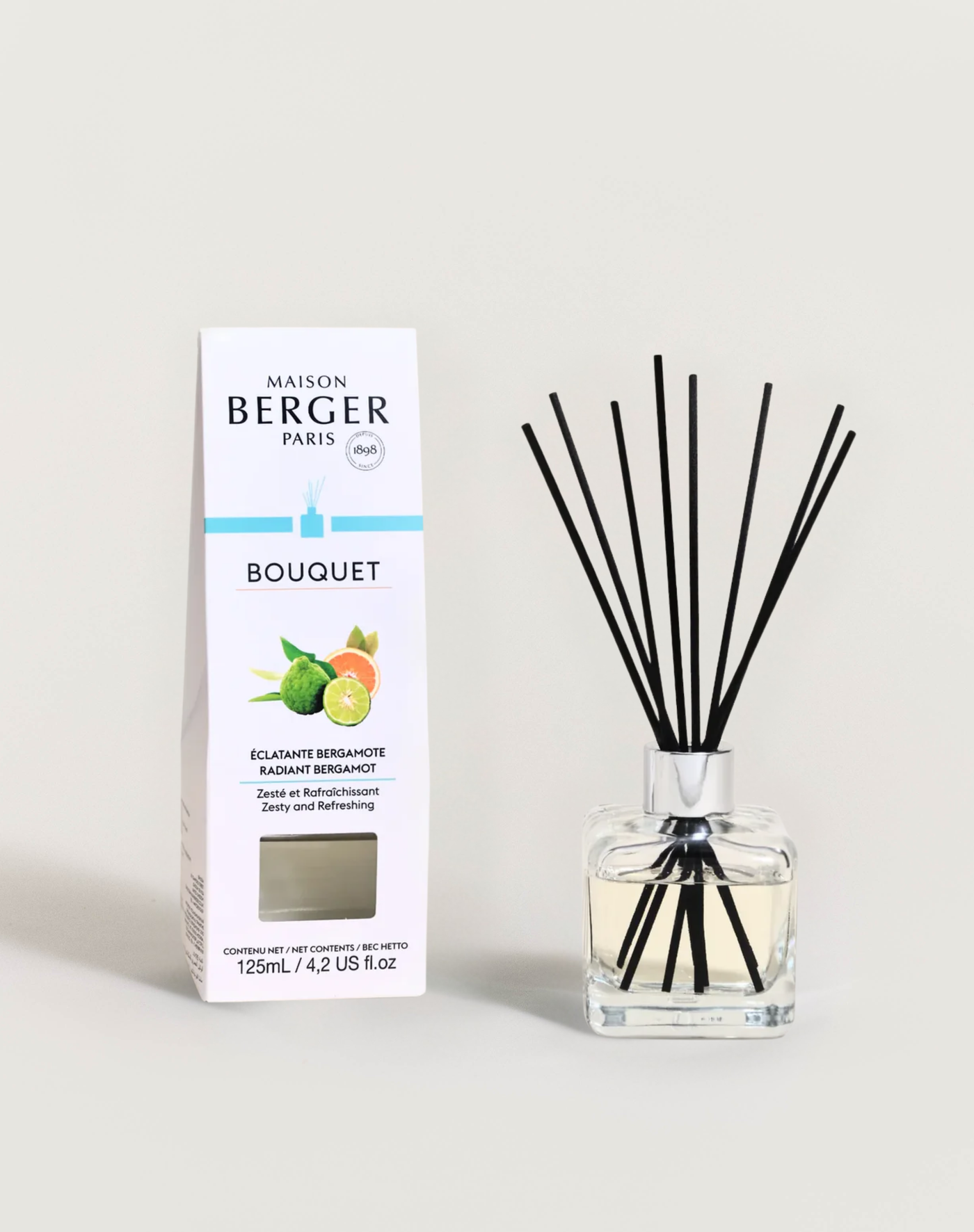 Radiant Bergamot Cube Scented Bouquet