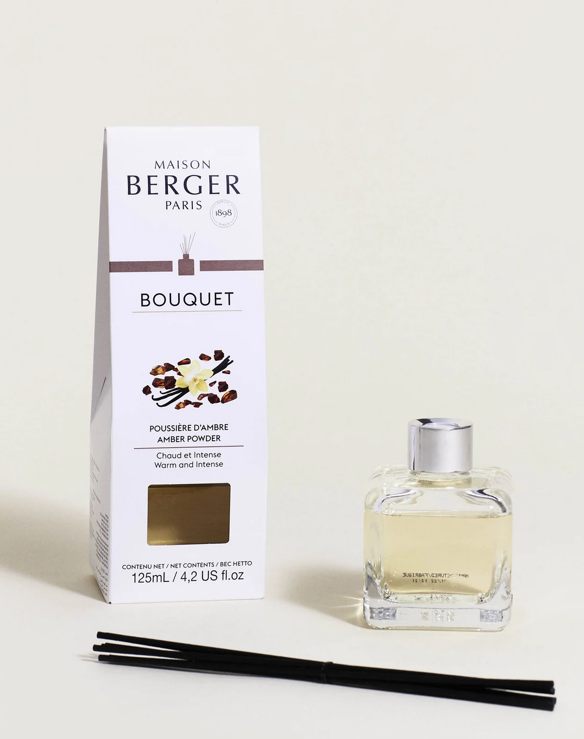 Amber Powder Cube Reed Diffuser