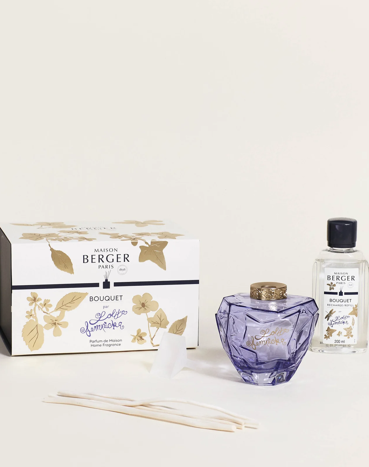 Lolita Lempicka Blue Reed Diffuser Set