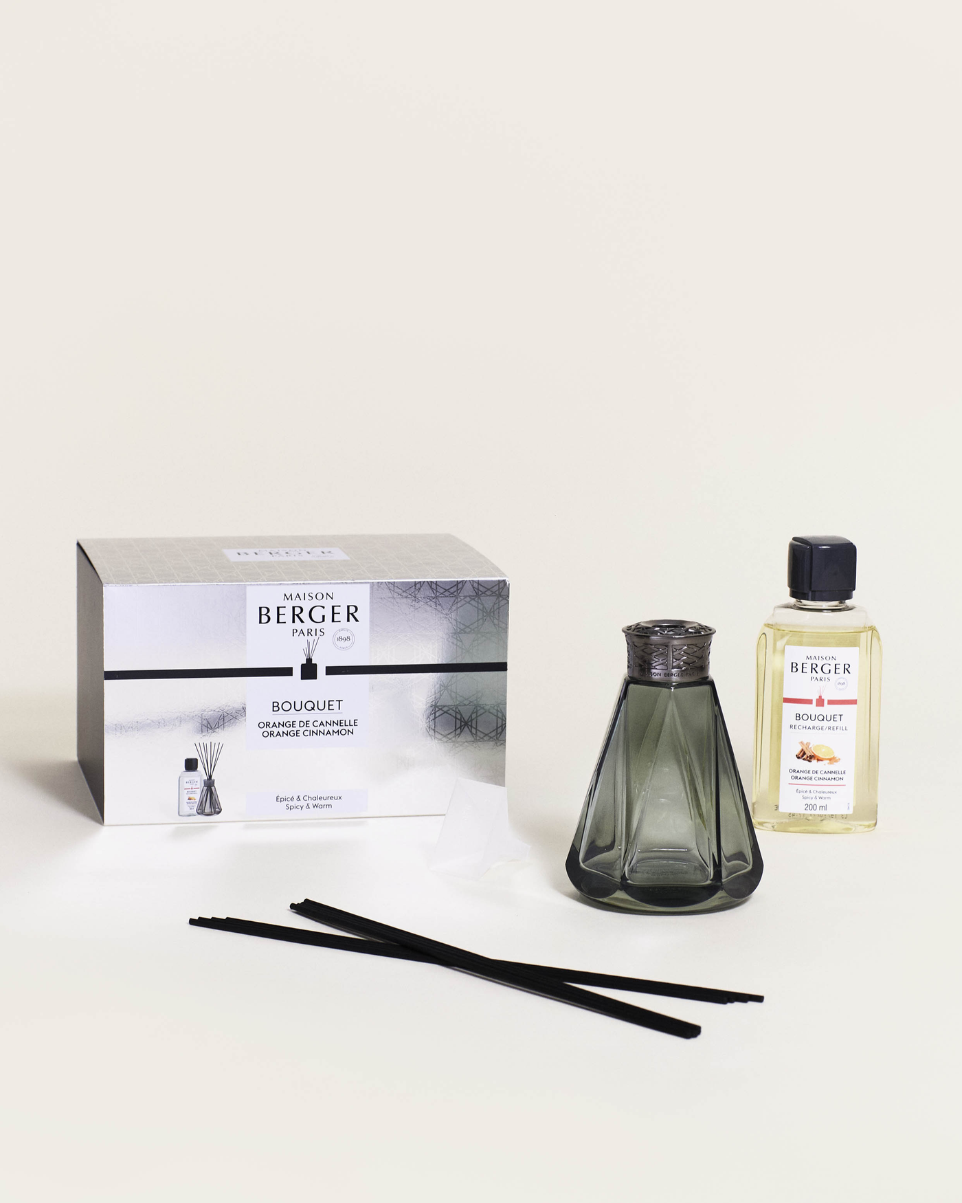 Vintage Green Pyramide Scented Bouquet Gift Set