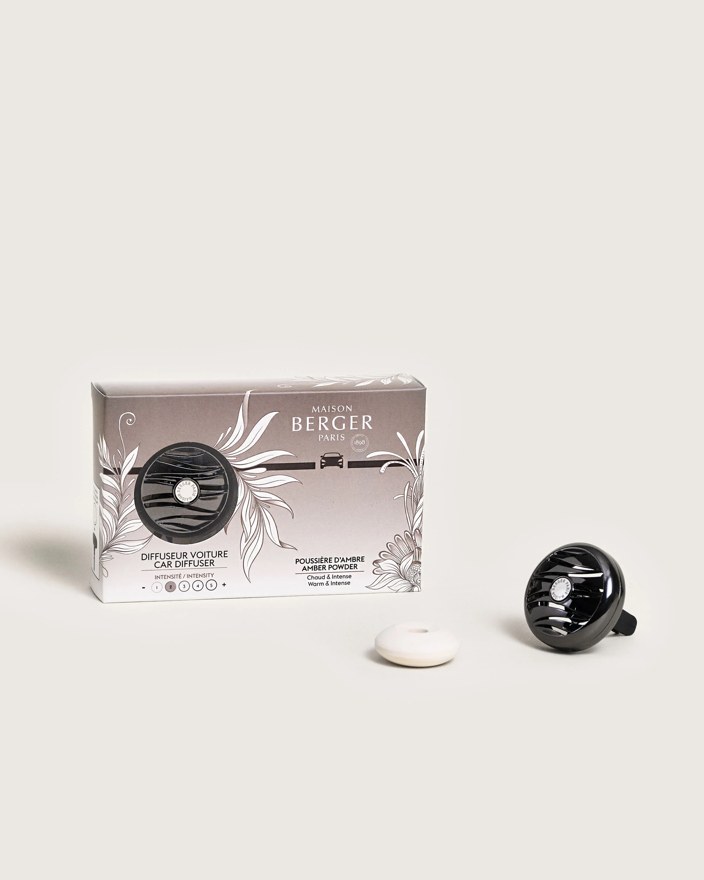 Amber Powder Holly Car Diffuser
