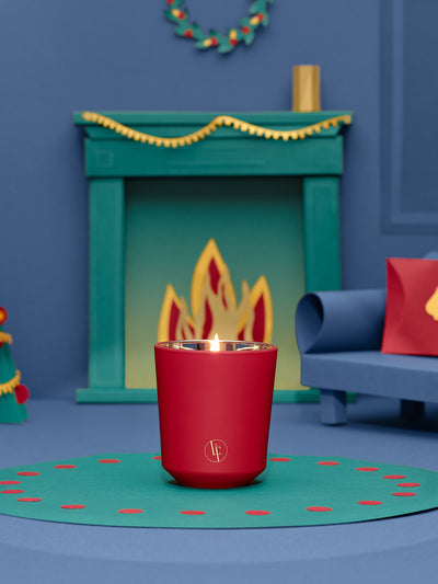 Christmas Red Scented Candle