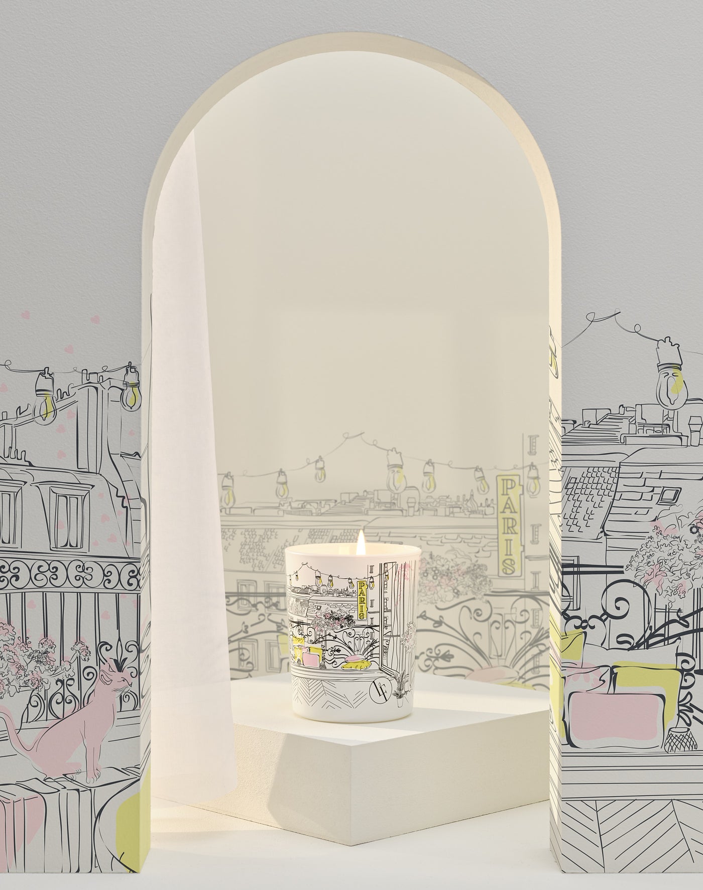 Balcony Garden Scented Candle