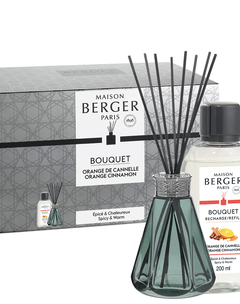 Vintage Green Pyramide Reed Diffuser Gift Set